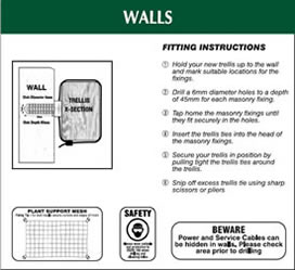 Walls Fitting Instructions